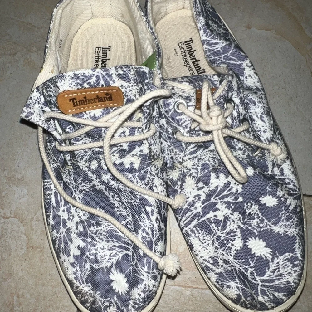 Timberland floral sneakers